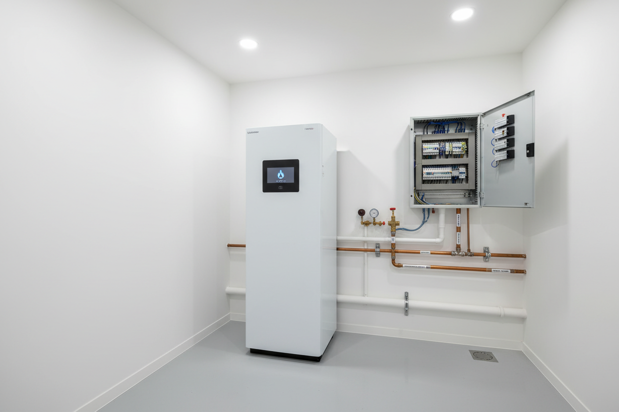 Rénovation local technique – Nanterre - Après